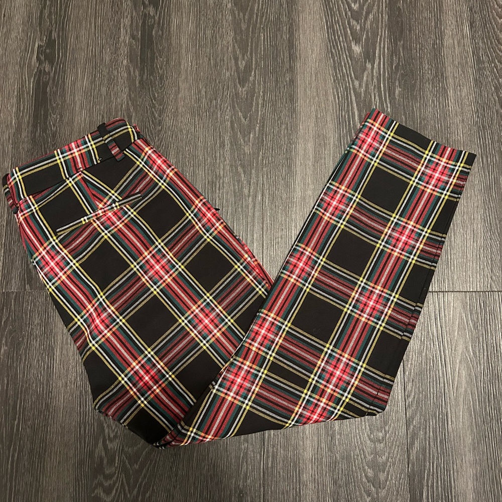 J. Crew Winnie Pants Check Holiday Christmas Size 6
Trousers
